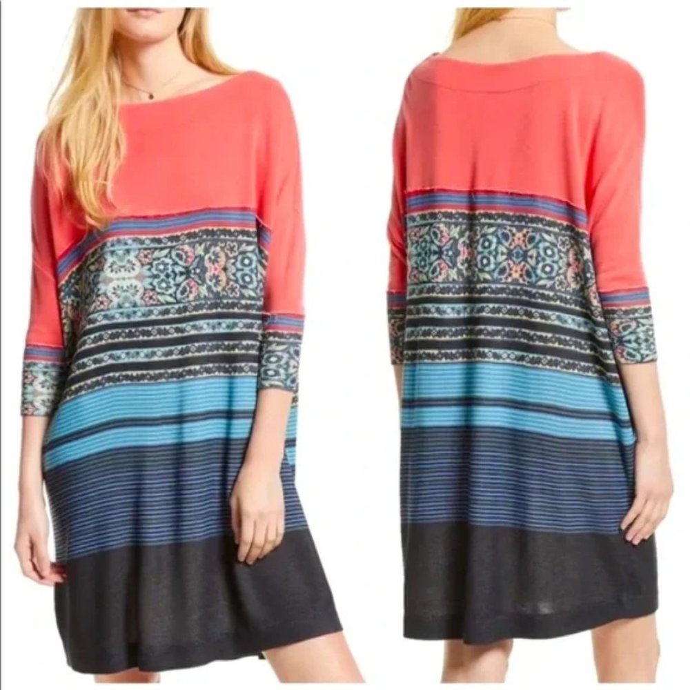 Free people oversized tunic dress xs